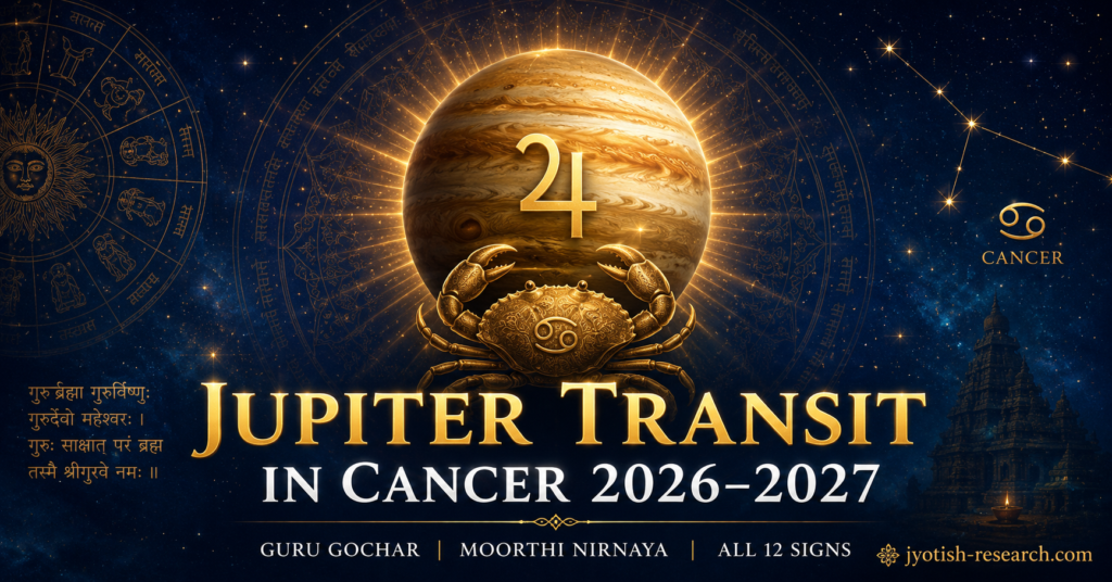 Jupiter Transit in Cancer 2026–2027